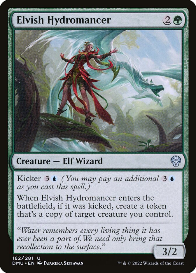Elvish Hydromancer card front