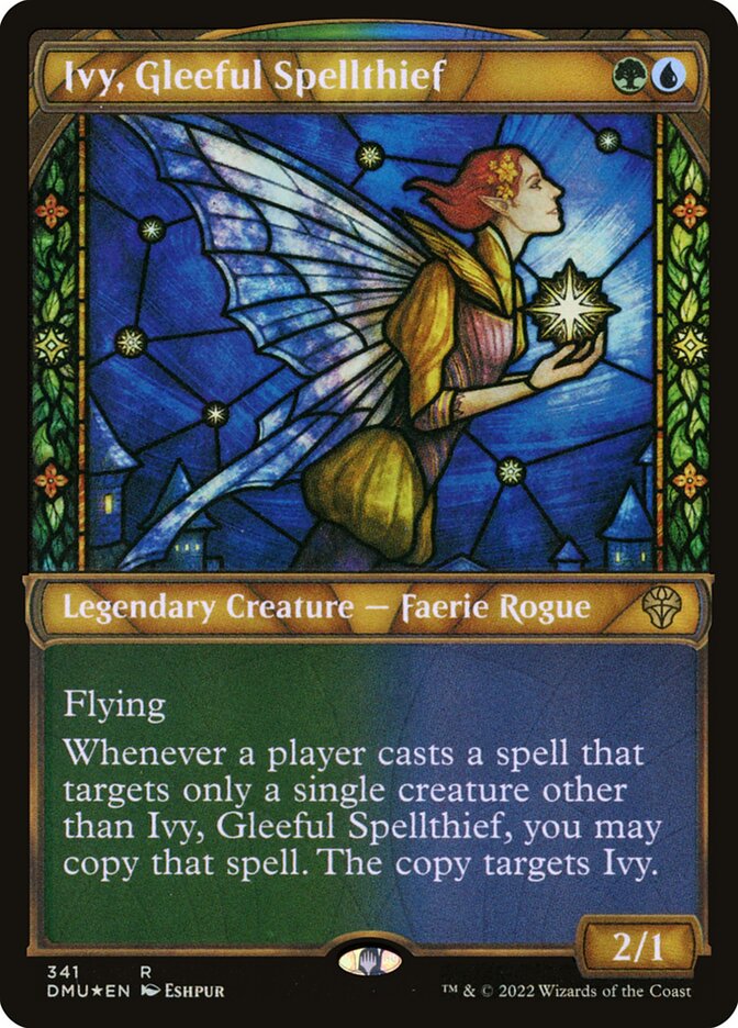 Ivy, Gleeful Spellthief card front