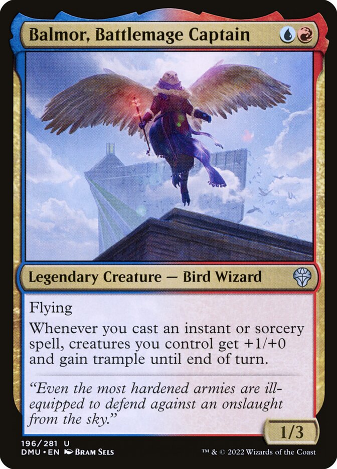Balmor, Battlemage Captain card front