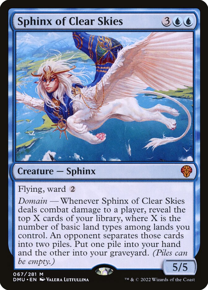 Sphinx of Clear Skies card front