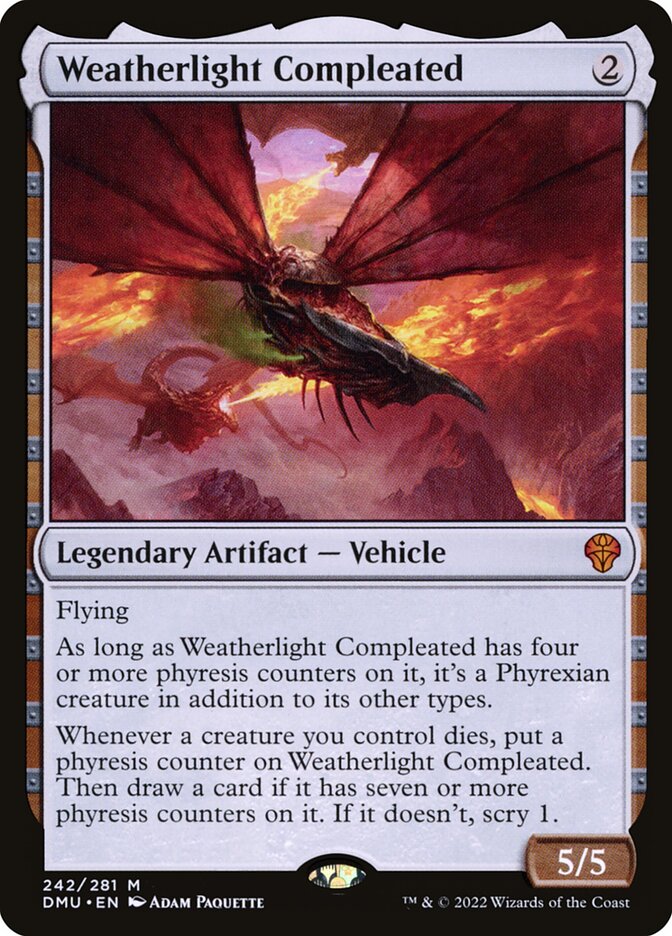 Weatherlight Compleated card front