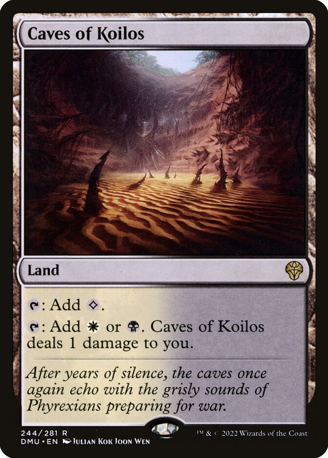 Caves of Koilos card front