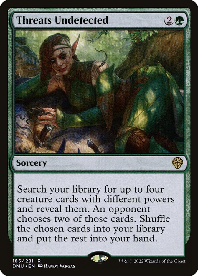 Threats Undetected card front