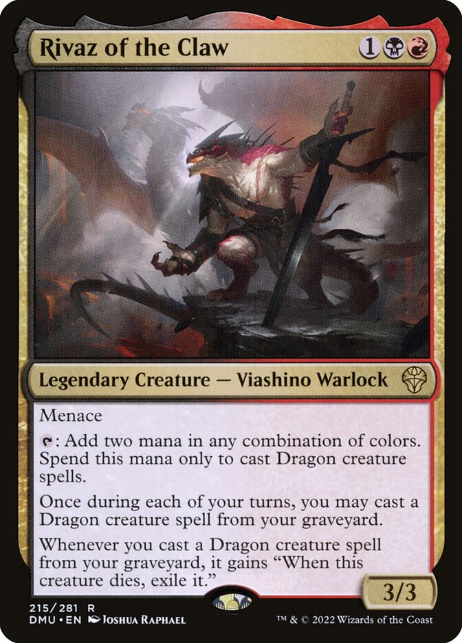 Rivaz of the Claw card front