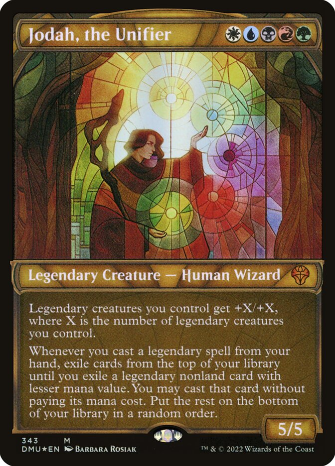 Jodah, the Unifier card front