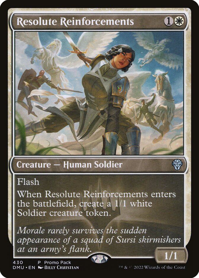 Resolute Reinforcements card front