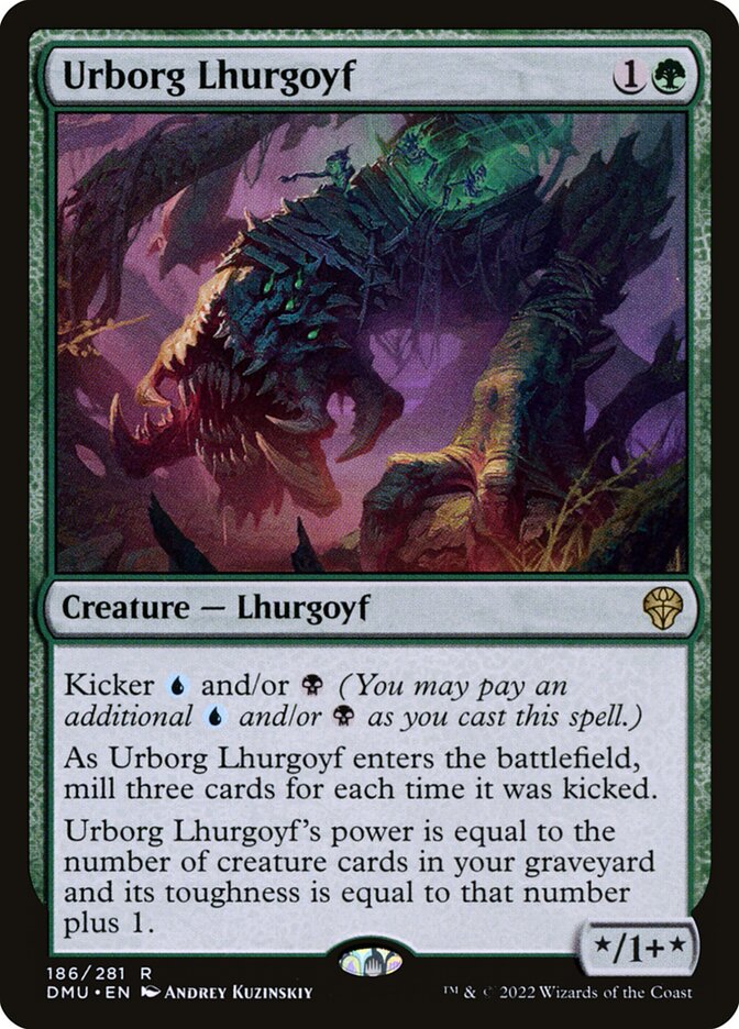 Urborg Lhurgoyf card front
