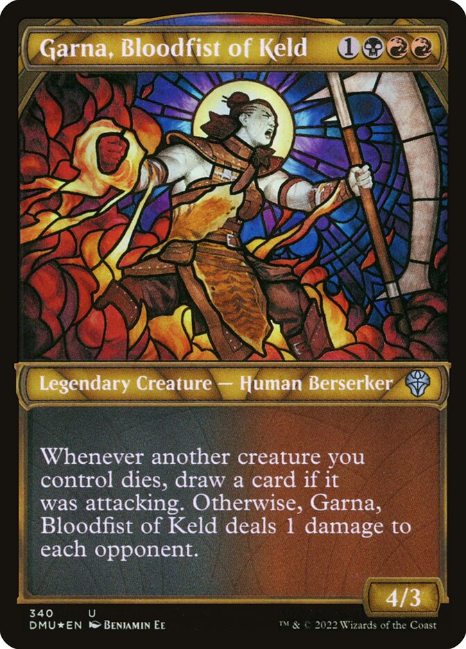 Garna, Bloodfist of Keld card front