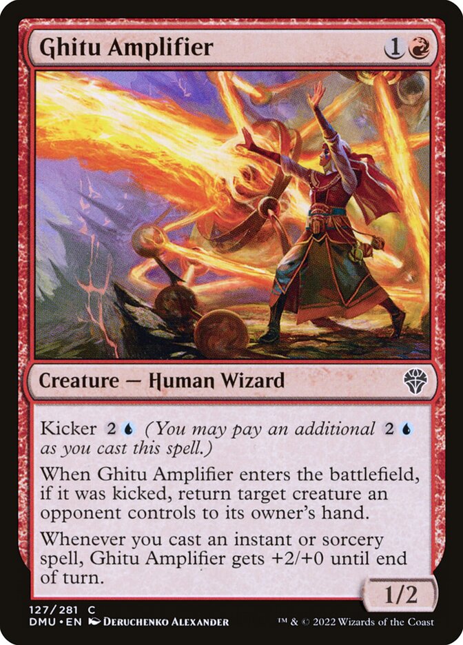 Ghitu Amplifier card front