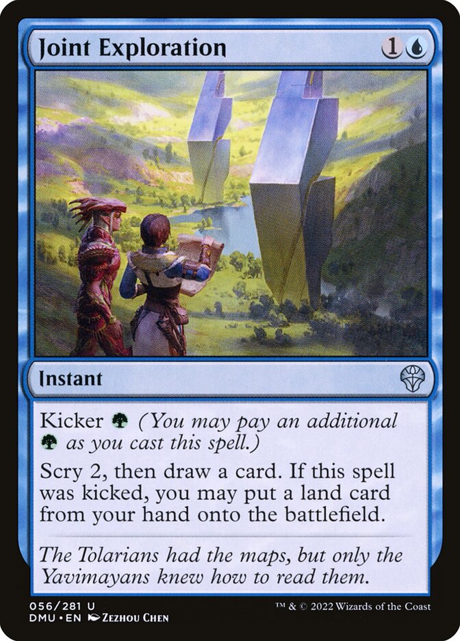 Joint Exploration card front