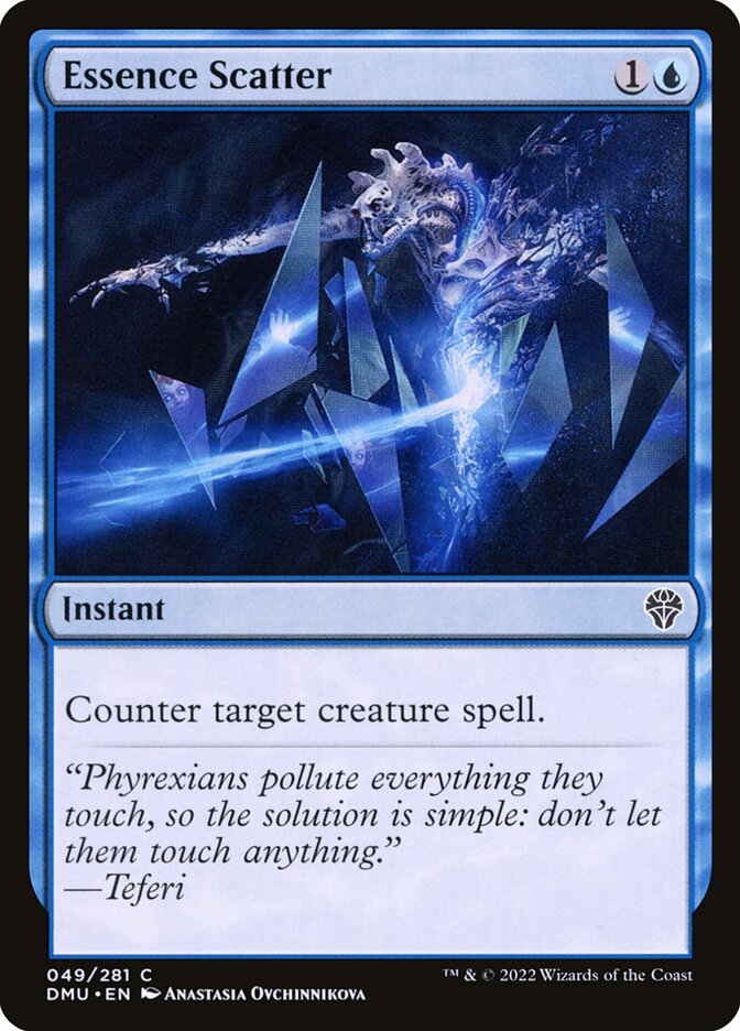 Essence Scatter card front