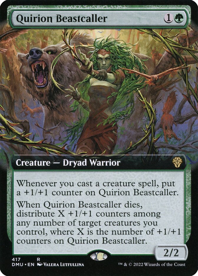 Quirion Beastcaller card front
