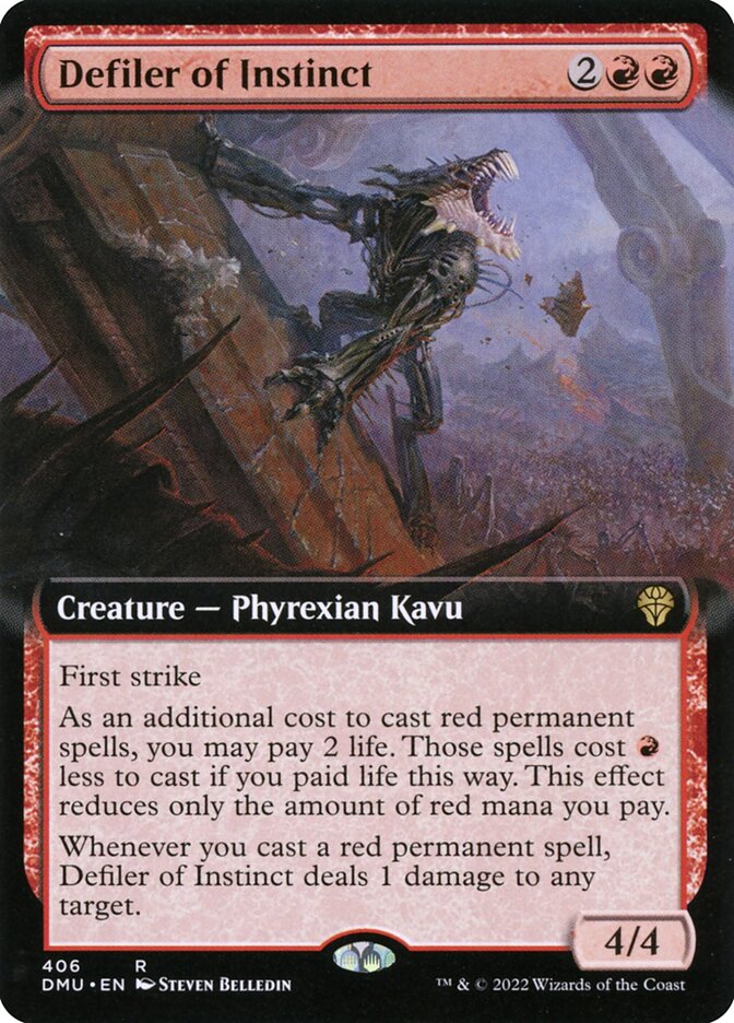 Defiler of Instinct card front