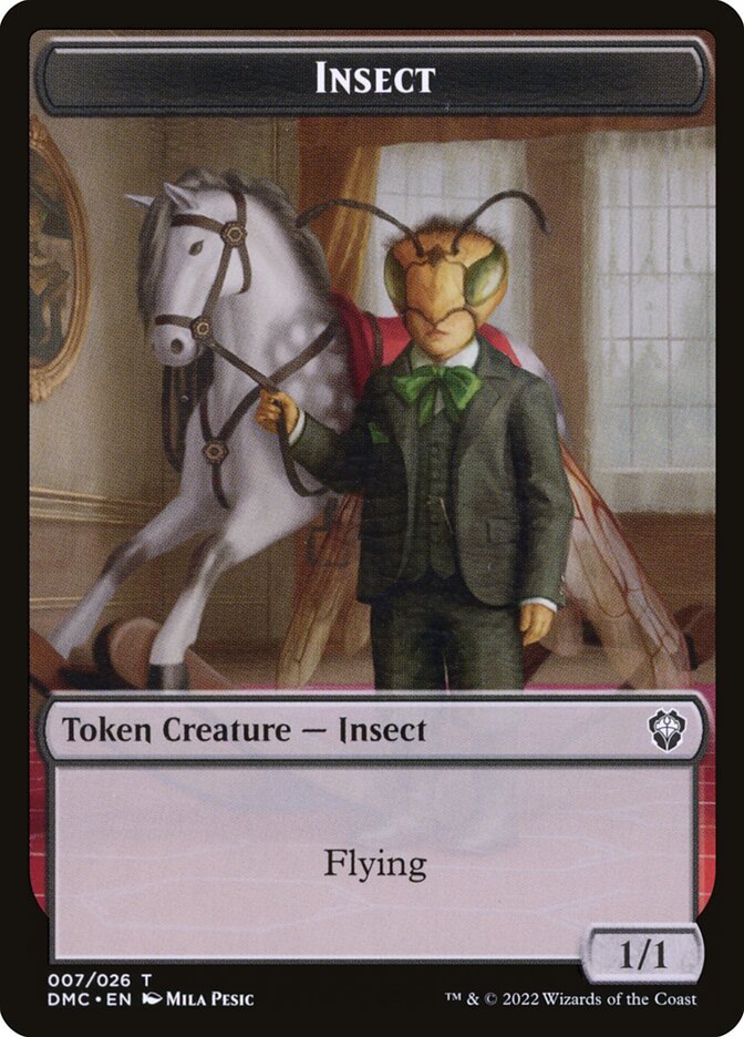 Insect card front