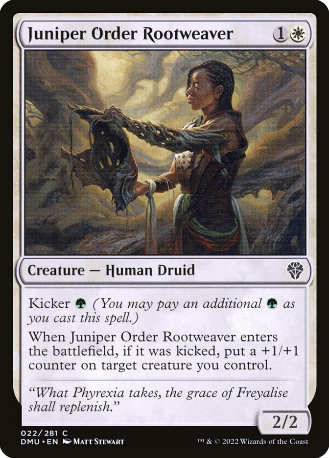 Juniper Order Rootweaver card front