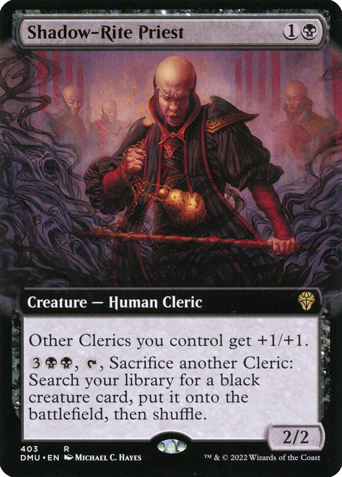 Shadow-Rite Priest card front