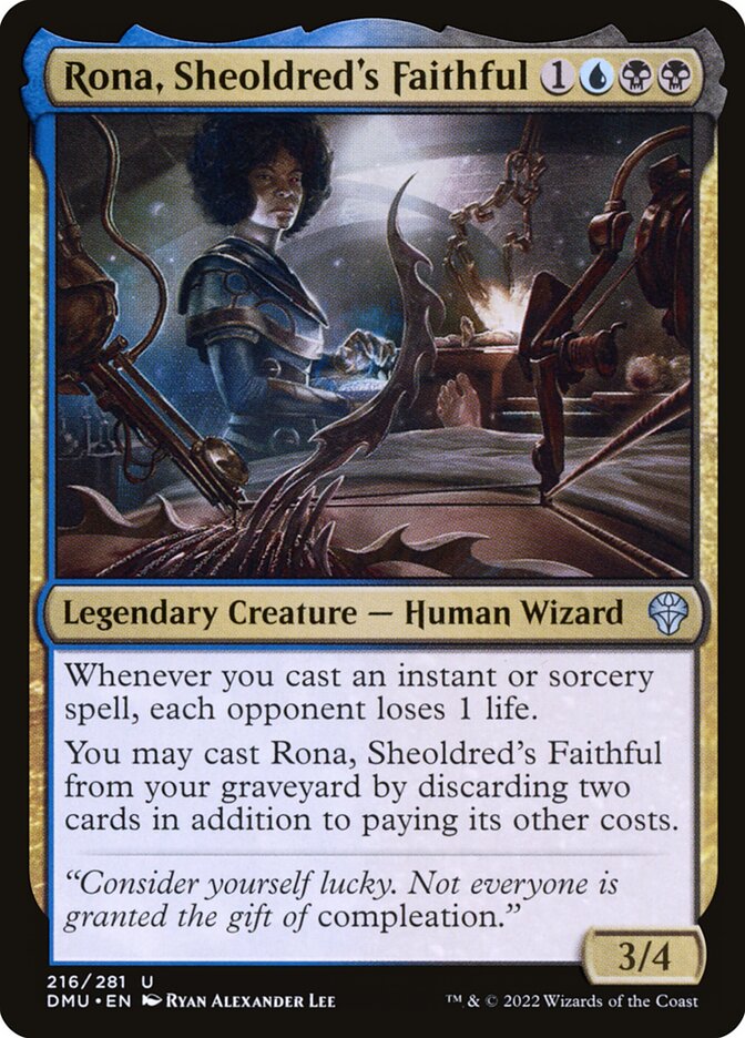 Rona, Sheoldred's Faithful card front