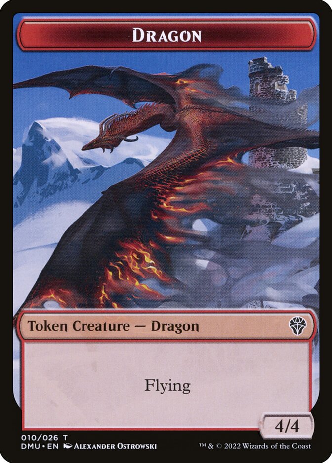 Dragon card front