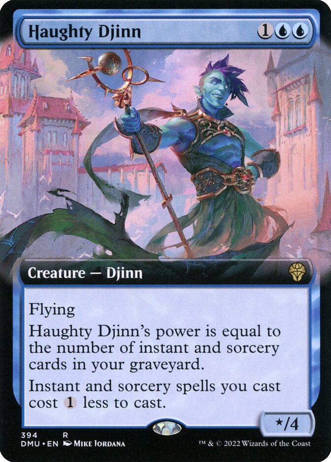 Haughty Djinn card front