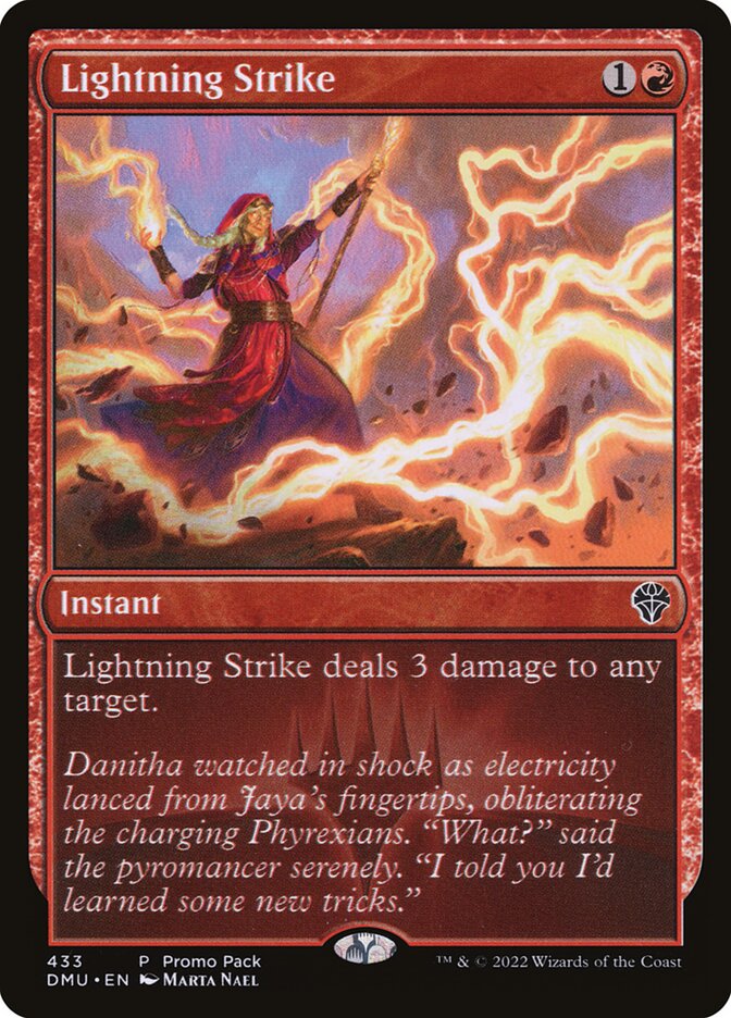 Lightning Strike card front