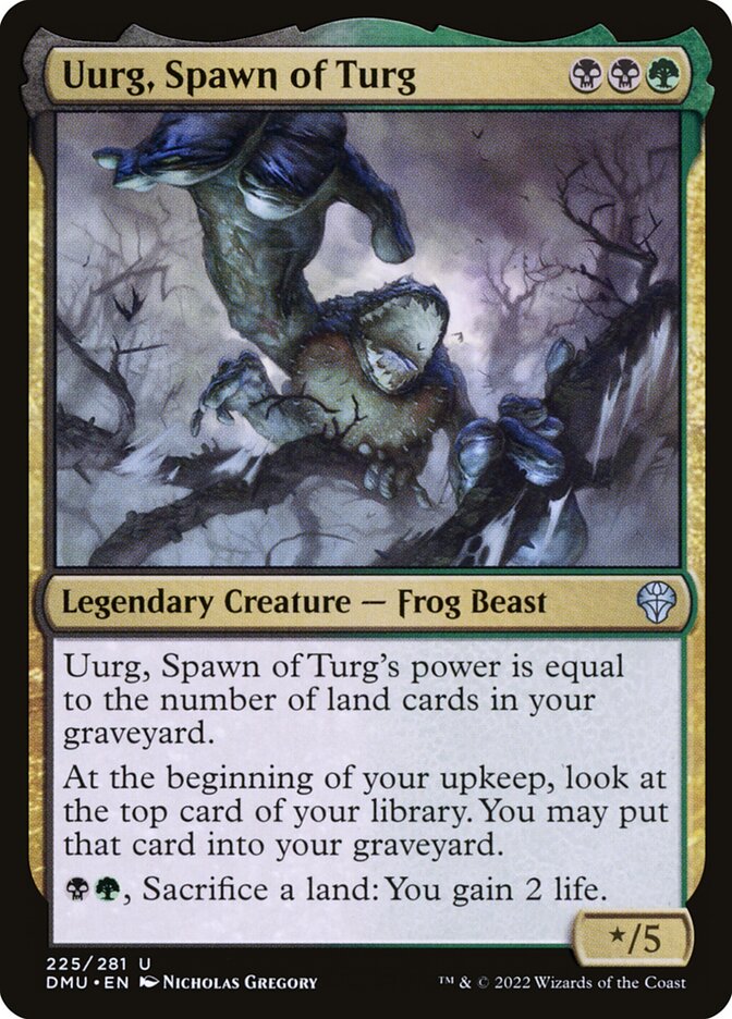Uurg, Spawn of Turg card front