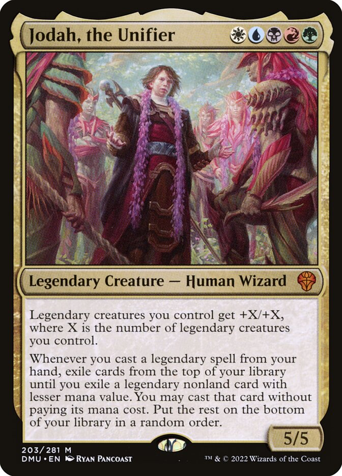 Jodah, the Unifier card front