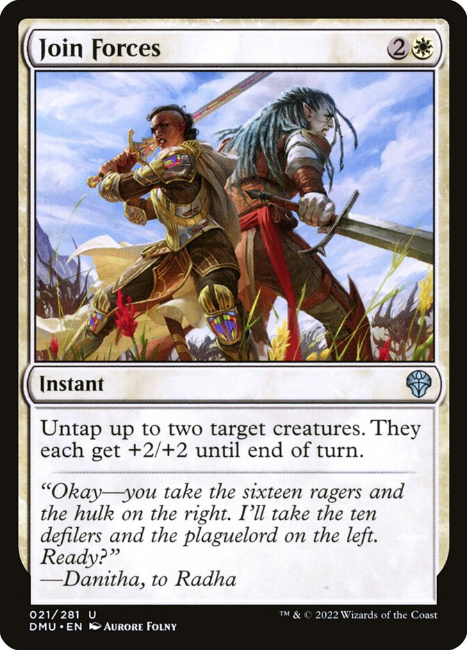 Join Forces card front