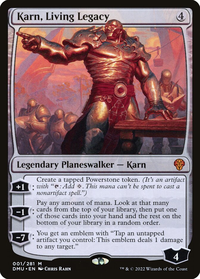 Karn, Living Legacy card front