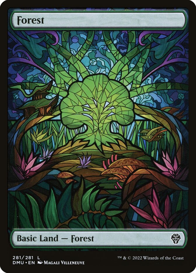 Forest card front