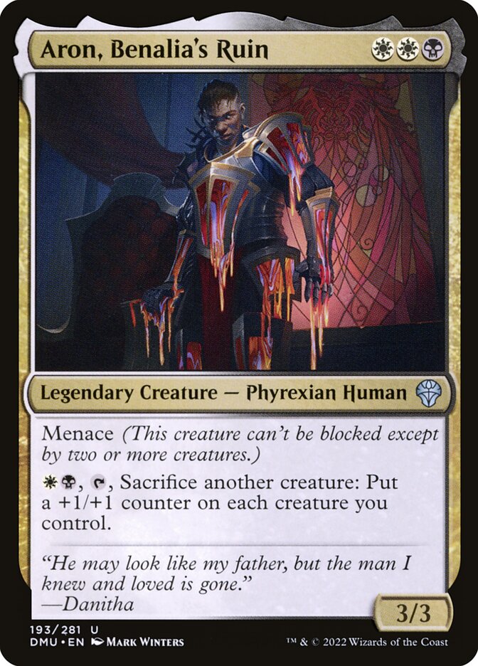 Aron, Benalia's Ruin card front