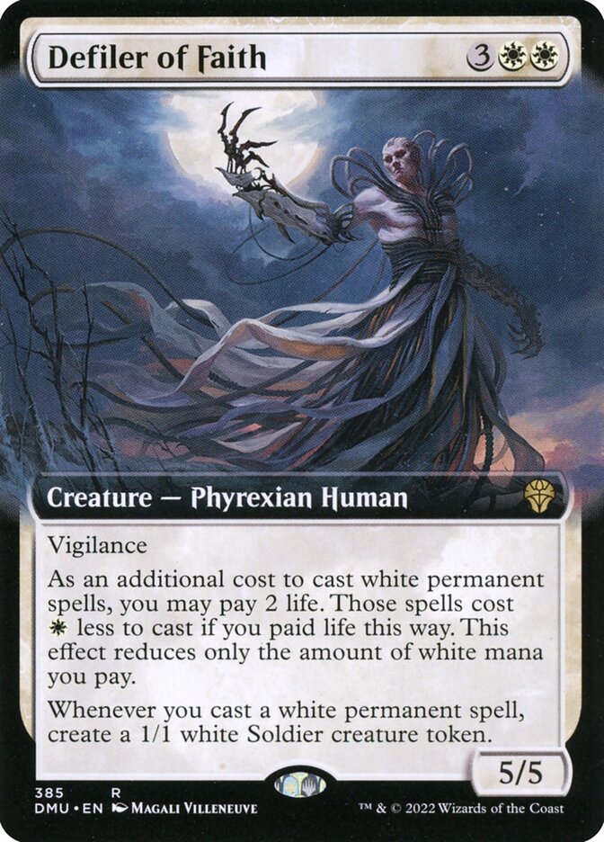 Defiler of Faith card front