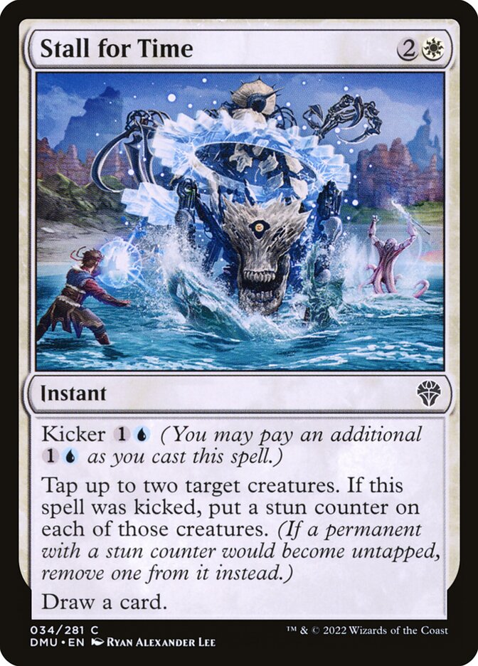 Stall for Time card front