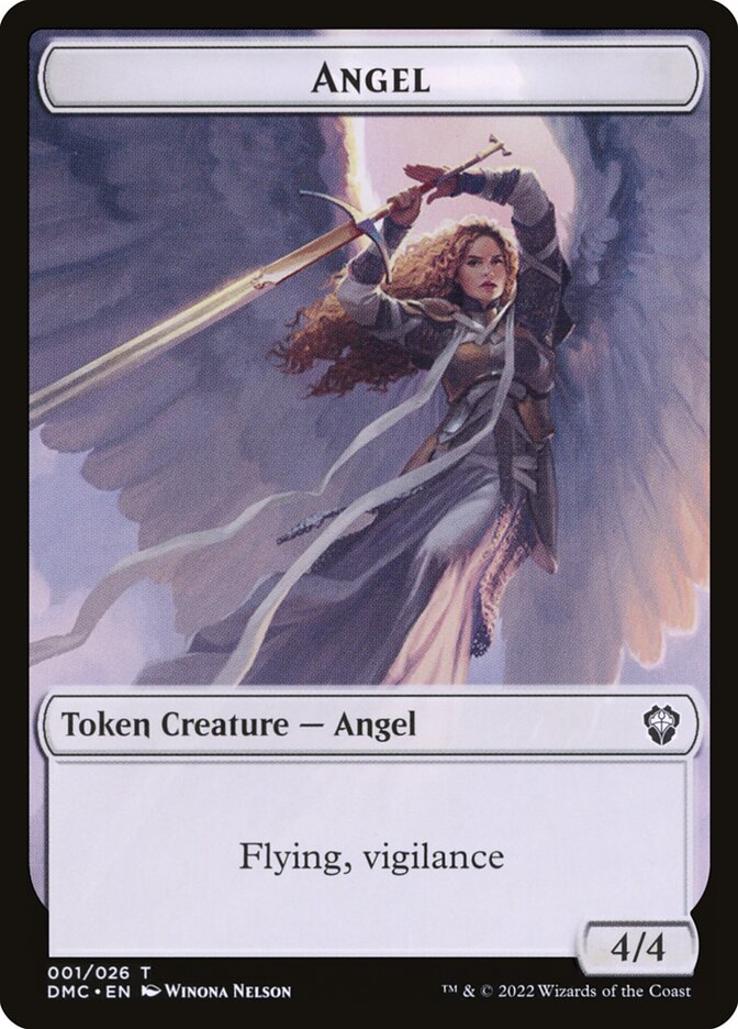 Angel card front
