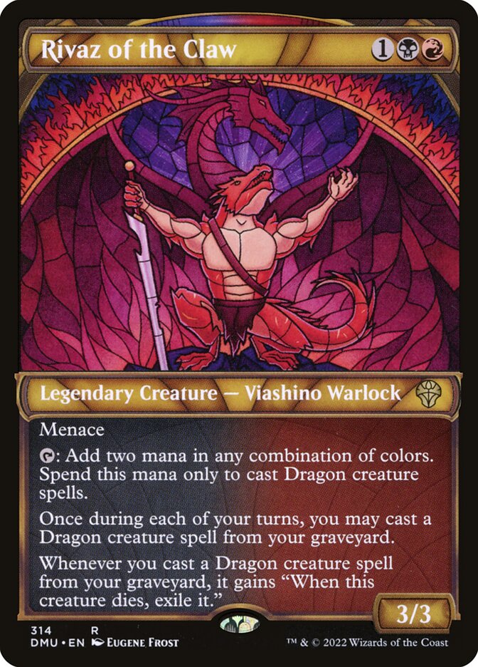 Rivaz of the Claw card front