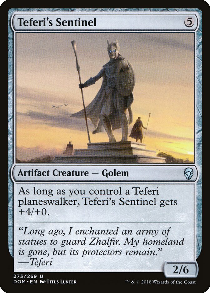 Teferi's Sentinel card front