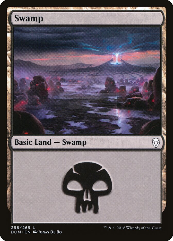 Swamp card front