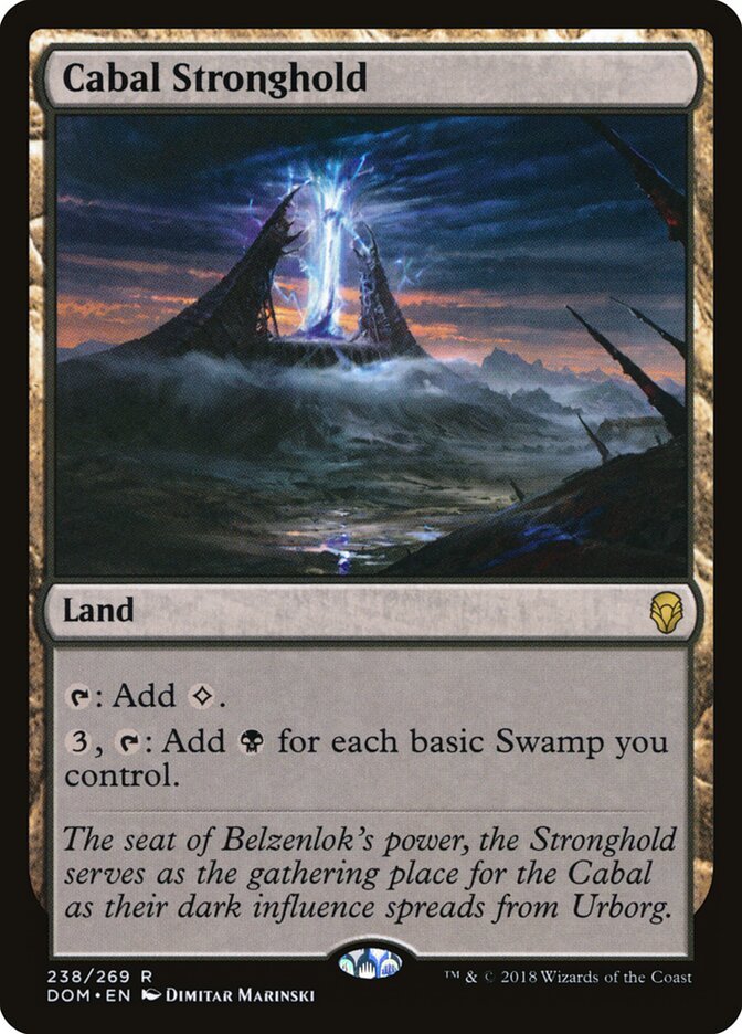 Cabal Stronghold card front