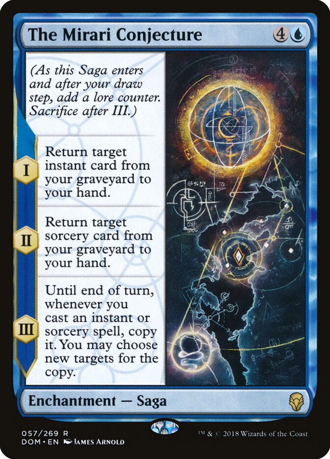 The Mirari Conjecture card front