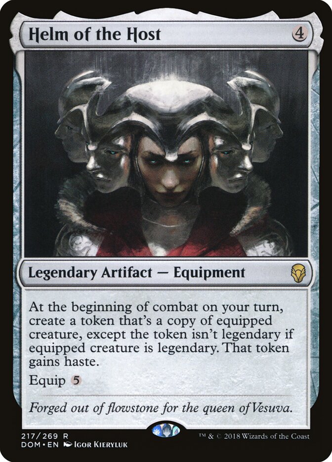 Helm of the Host card front