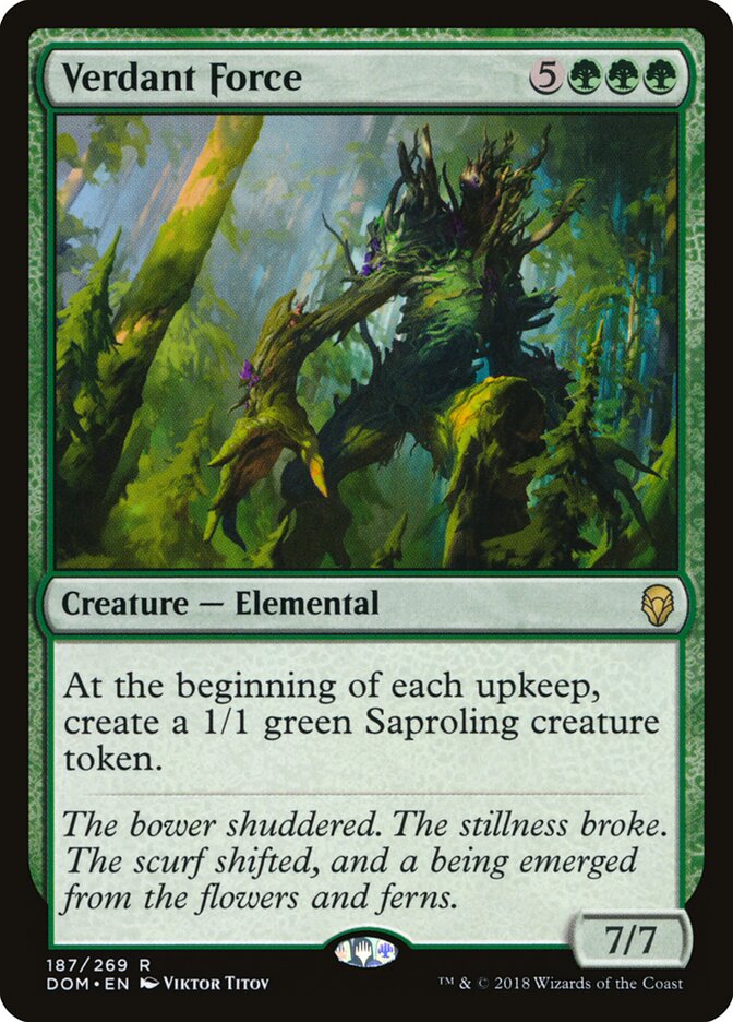 Verdant Force card front