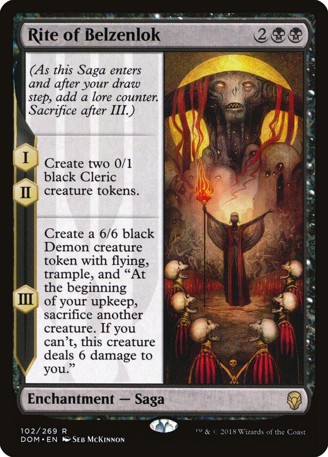 Rite of Belzenlok card front