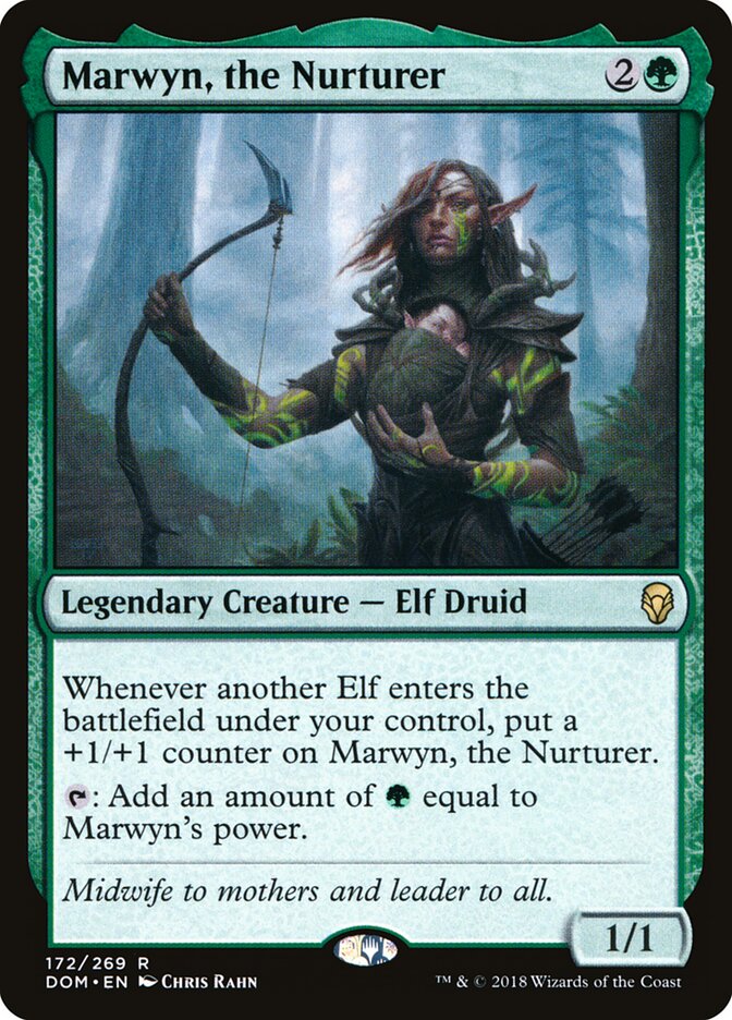 Marwyn, the Nurturer card front