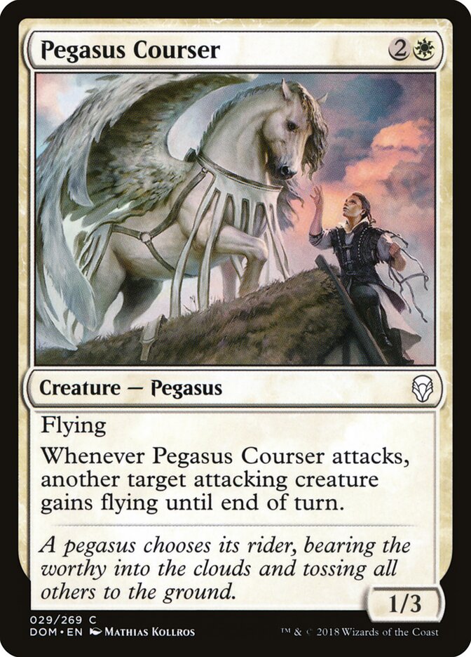 Pegasus Courser card front