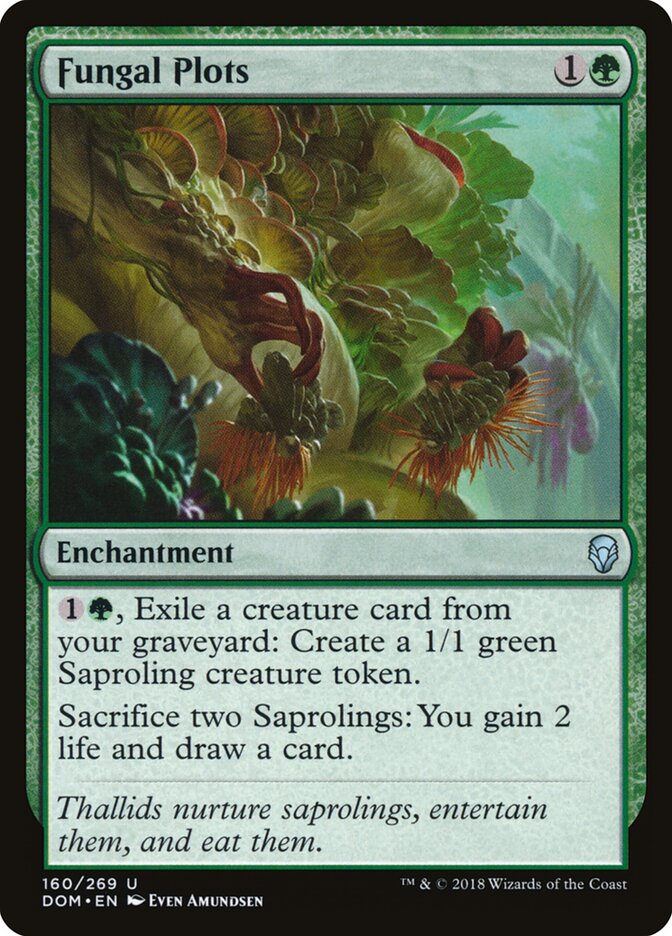 Fungal Plots card front