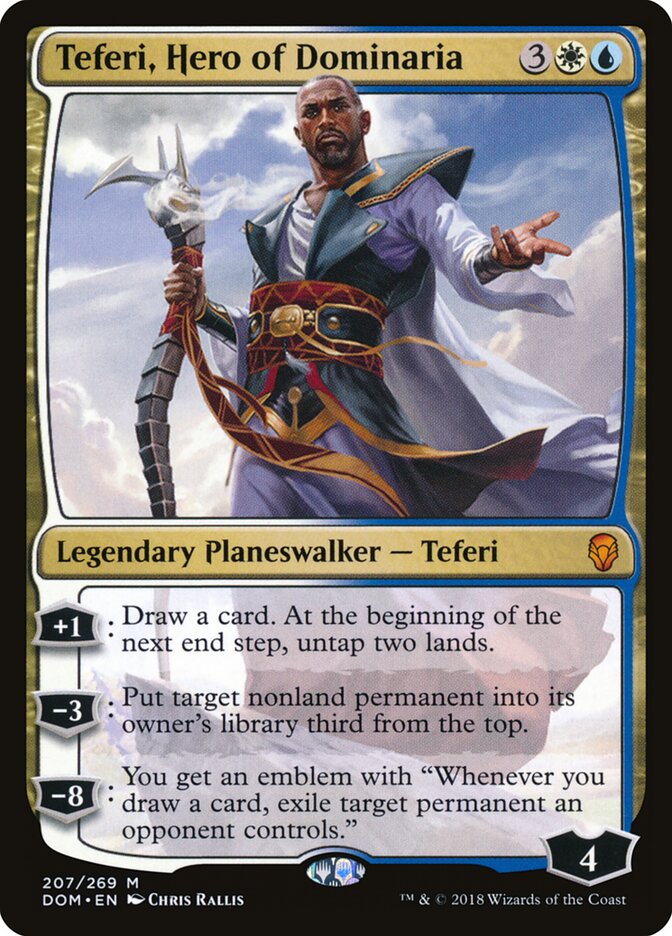 Teferi, Hero of Dominaria card front