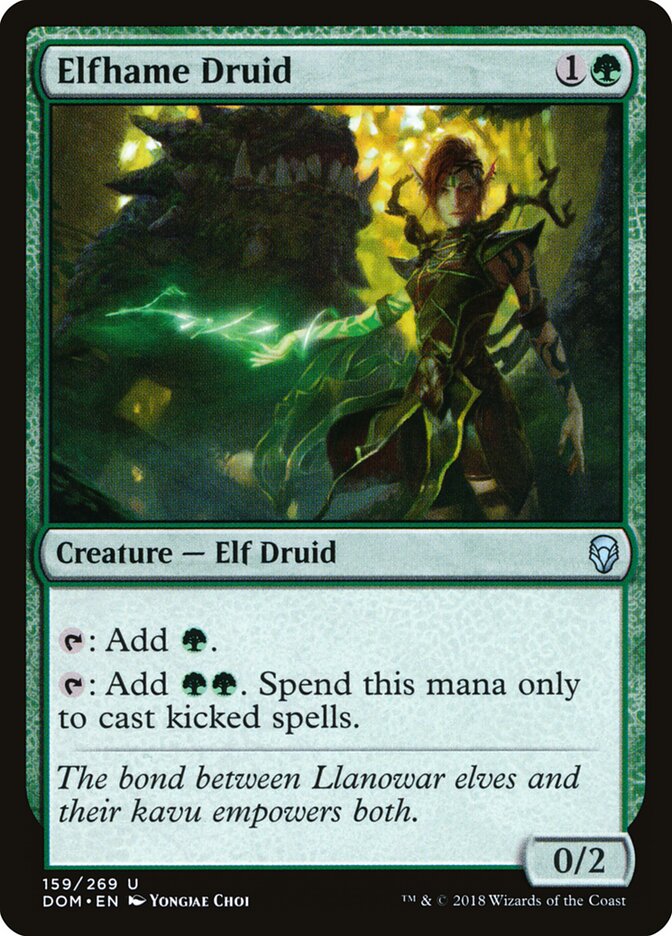 Elfhame Druid card front