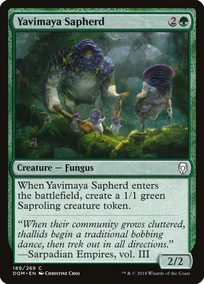 Yavimaya Sapherd card front