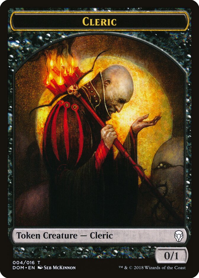 Cleric card front