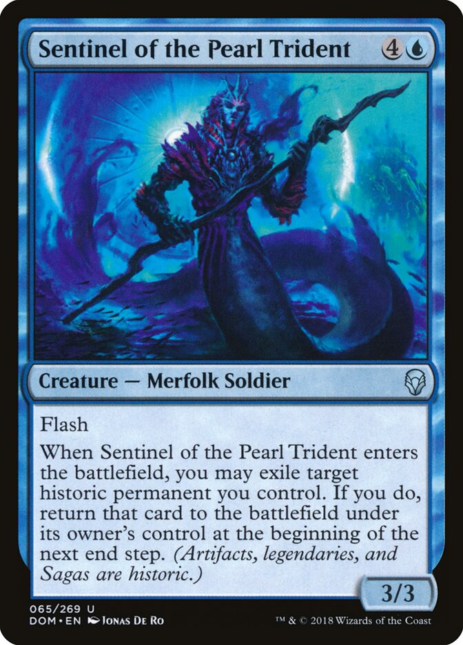 Sentinel of the Pearl Trident card front