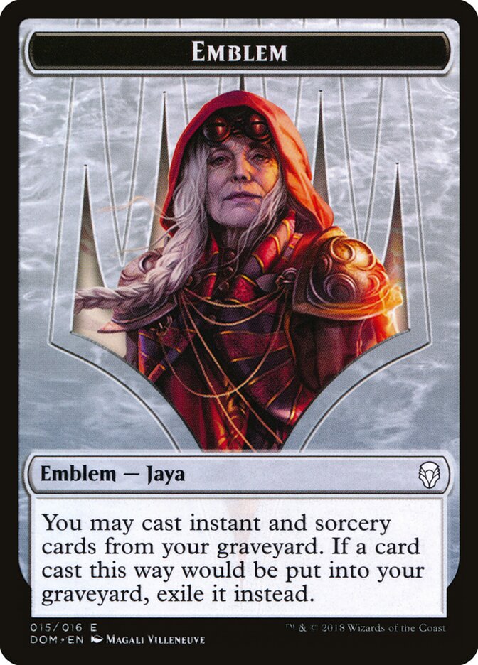 Jaya Ballard Emblem card front